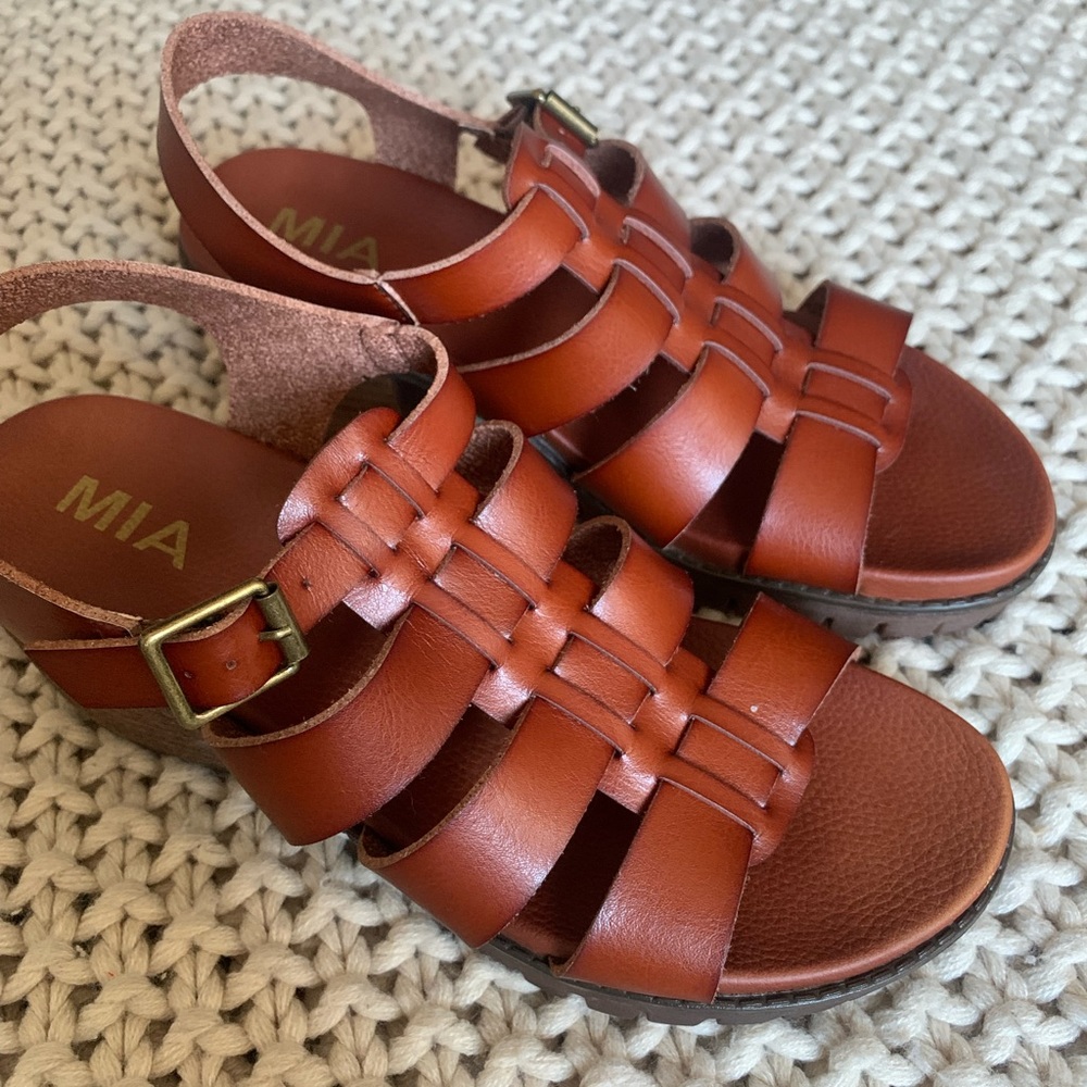 Tough Bottom Heeled Sandal